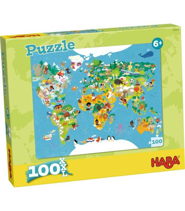 puzzle mapamundi