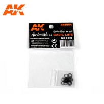 RUBBER RINGS (20 UNITS) FOR AK AIRBRUSH