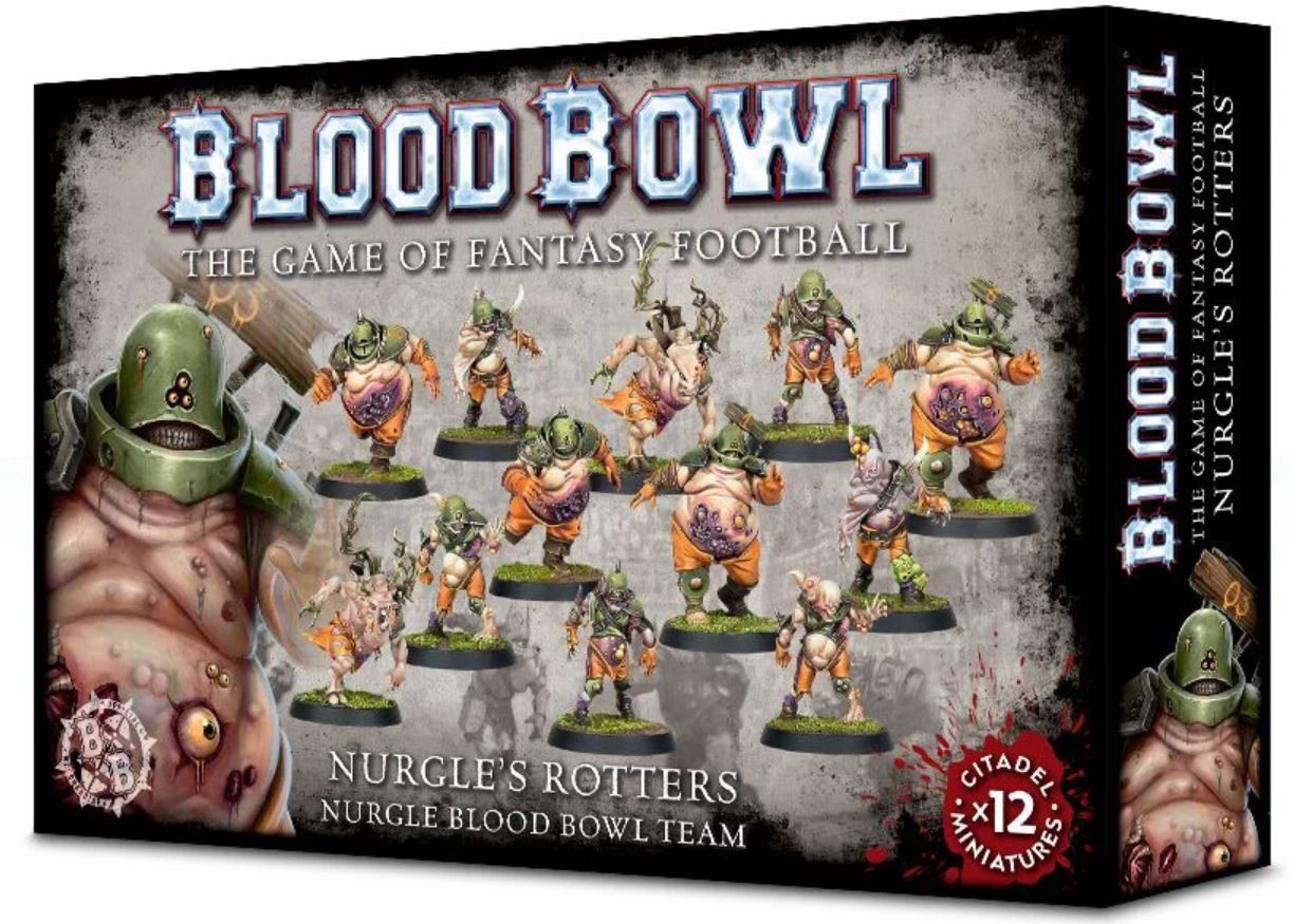 Blood Bowl Nurgle S Rotters Nurgle Blood Bowl Team 12 Goblintrader