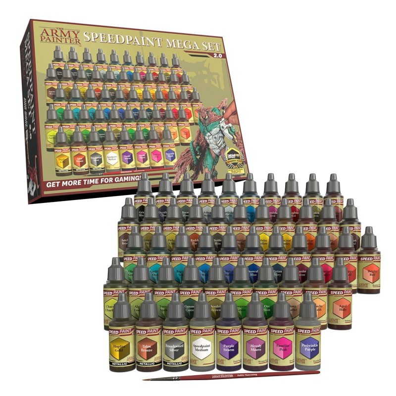Speedpaint Mega Set 2.0 & Racking System — The Army Painter • Coqui Hobby  Distribution