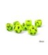 Vortex Mega-hedral Bright Green/black 7-Die Set -- Pre-pedido --