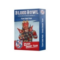 Blood Bowl: Chaos Dwarfs Team Card Pack (Inglés)