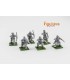 City Militia Archers (6 Infantry Resin Figures)