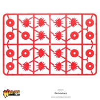 Warlord Pin Markers plastic