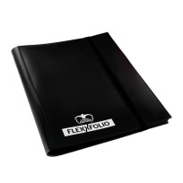 4-Pocket FlexXfolio Carpeta para Cartas Negro