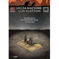 MG34 Machine-gun Platoon (4 teams) Plastic